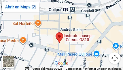 ubicacion inasep cursos os10